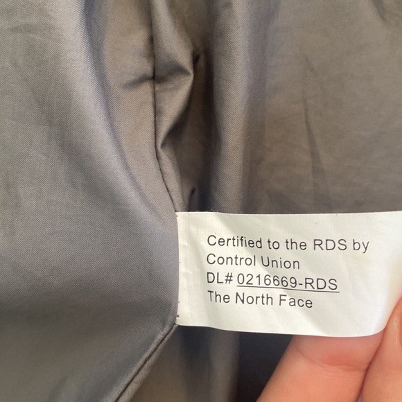 Northface long puffer jacket women XS 550 - Picture 6 of 8